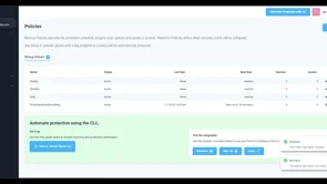 screenshot of Elastio Cyber Recovery